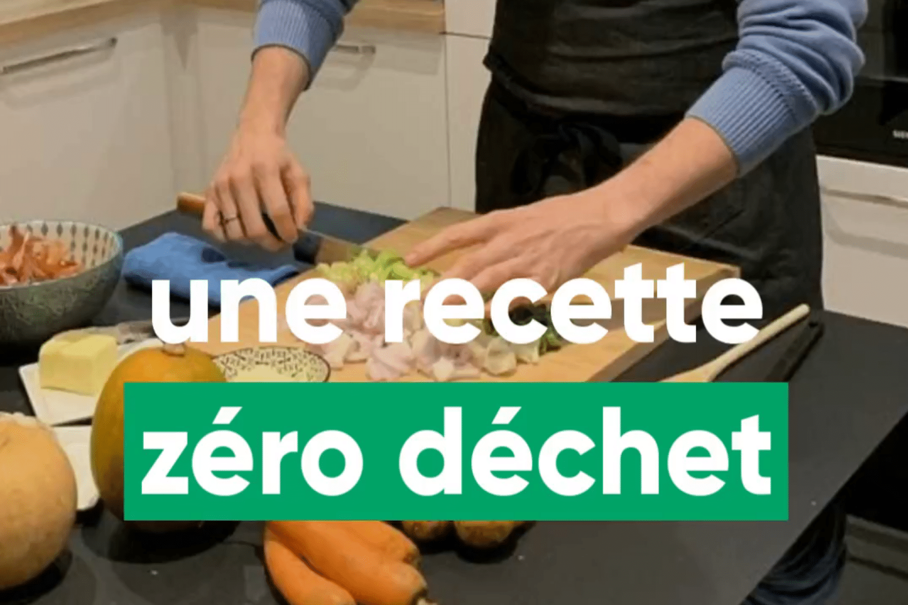 Recette zéro déchet par le Chef étoilé Nicolas Carro