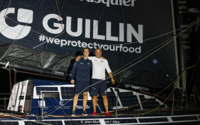 At 7.22 on friday 24, our Franco-German duo crossed the finish line of the Transat Jacques Vabre.